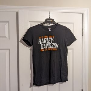 Harley Davidson women's large short sleeve shirt from South Barre Vermont